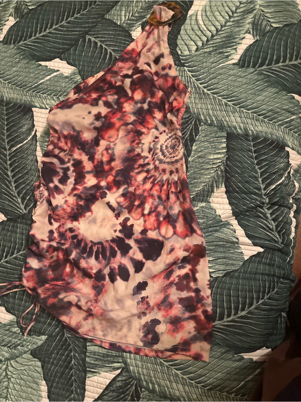 Jared Tie-Dye Pink and Purple One-Piece Dress